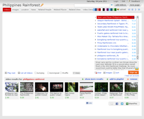 philippinesrainforest.com: Philippines Rainforest
Philippines Rainforest on WN Network delivers the latest Videos and Editable pages for News & Events, including Entertainment, Music, Sports, Science and more, Sign up and share your playlists.