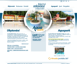 aquaparkspindl.cz: AQUAPARK a ubytování Špindlerův Mlýn: AQUAPARK Špindl Medvědín - Špindlerův Mlýn, Krkonoše
Areál AQUAPark Špindlerův Mlýn nabízí ubytování v 9 samostatných moderně zařízených pensionech. AQUAPark Špindlerův Mlýn Vám nabízí příjemnou relaxaci v rekreačním a dětském bazénu se třemi tobogány včetně člunového tobogánu. V areálu AQUAPark Špindlerův Mlýn Vám dále můžete využít saunu, páru, masáže či solárium.