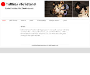 matthiesinternationaltraining.com: Home
Joomla! - dynamische Portal-Engine und Content-Management-System