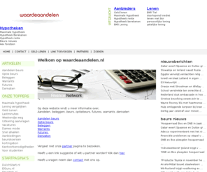 waardeaandelen.nl: Beleggen
informatie over aandelen en beleggen