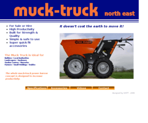 mucktrucknortheast.co.uk: Home
Power barrows for skip filling, suitable for landscapers, builders, horse owners and nurseries