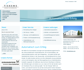 druckluftmanagement.net: Tiskens Steuerungs und Antriebstechnik: Home
