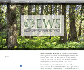 ewssite.com: Environmental Waste Solutions
Environmental Waste Solutions, EWS, is a state of the art waste management company dedicated to building and maintaining its environmental landfill in Camden, TN with best practices for community health and a safe environment.