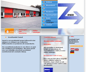 zaned.nl: Groothandel Zaned - Groot in Kleine prijzen
Groothandel ZANED - Alles voor de Groothandel, Winkel en Markt