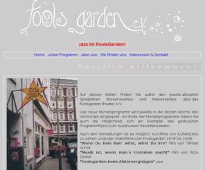 foolsgarden-theater.de: Foolsgarden-Theater e.V.
Kleinkunsttheater