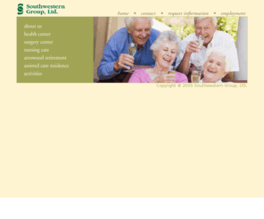 southwesternhealthcare.com: Southwestern Group, Ltd. offers a continuum of long-term care plus medical services
Southwestern Group, Ltd, offers a full continuum of long-term care plus onsite physicians, diagnostic testing and outpatient surgery.  500 Lewis Run Rd, Pittsburgh 15122