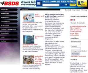ursache.info: BSDS Braczek Software- und DatenSysteme - Übersicht
 - Der Internet Explorer ist das Hauptziel von Angriffen aus dem Netz, wie eine Untersuchung des Sicherheitsdienstleisters Prevx zeigt. - Das Bundes-Justizministerium ...