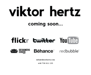 viktorhertz.com: Viktor Hertz
Graphic designer