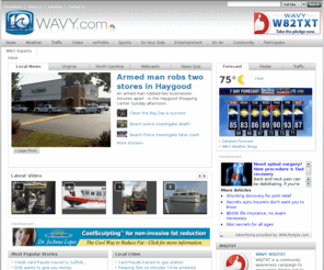 wavy-tv.com: WAVY.com | News, Weather and Traffic for Hampton Roads, Virginia and North Carolina
WAVY-TV 10 is the local source for breaking news, traffic and weather covering Hampton Roads, Virginia, and North Carolina.,