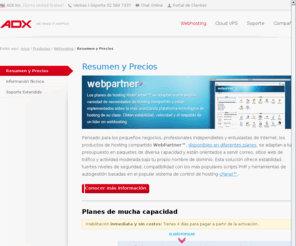 webpartner.cl: Webpartner — Hosting Web Compartido y Hosting Linux Barato
Planes de web hosting barato compartido cPanel™ y Hosting Linux en Chile con WebPartner™ lider en Hosting en Chile