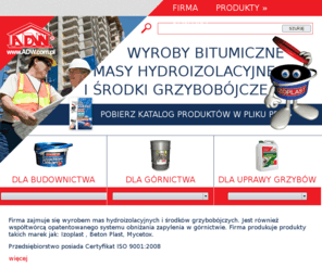 adw.com.pl: ADW Lider w produkcji chemii budowlanej (IZOPLAST MYCETOX i inne)
Sukces Przedsiębiorstwo osiągnęło m.in. dzięki ciągłemu kształceniu kadry kierowniczej i pracowniczej. Zatrudniamy wysoko wykwalifikowanych specjalistów, zarówno w pionie technicznym i ekonomicznym, jak i w pionie handlowym. O ich fachowości świadczy brak reklamacji jakościowych i powiększające się z roku na rok grono klientów.

Nasi uprawnieni rzeczoznawcy wydają opinie i orzeczenia techniczne dotyczące m.in. osuszania i odgrzybiania budynków, w tym zabytkowych. Wykonują ekspertyzy mykologiczno-budowlane wszelkich obiektów.