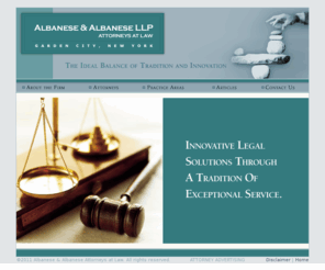 albaneselegal.com: Albanese & Albanese, LLP > >  Home
Albanese & Albanese, LLC