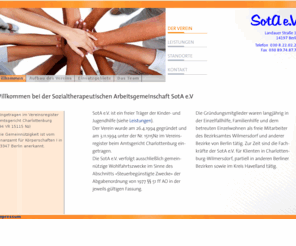 sota-berlin.org: Sozialtherapeutische Arbeitsgemeinschaft SotA e.V.
SotA e.V. ist ein freier Träger der Kinder- und Jugendhilfe