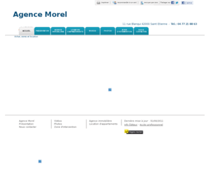 immobilier-morel.net: Agence immobilière - Agence Morel à Saint Etienne
Agence Morel - Agence immobilière situé à Saint Etienne vous accueille sur son site à Saint Etienne