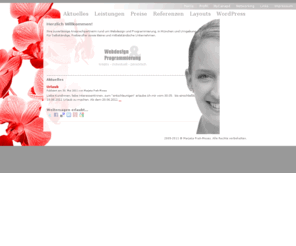 mprah.de: Marjeta Prah-Moses: Webdesign & Programmierung
Ich biete Webdesign und Programmierung für Selbständige, Freiberufler, sowie kleine und mittelständische Unternehmen in Vaterstetten/München und Umgebung.