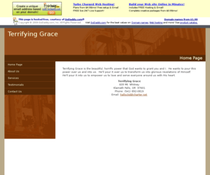 terrifyinggrace.org: Home Page
Home Page