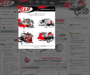 vesparally200.com: SIP Scootershop: performance & style für Motorroller, Maxiscooter, Scooter
        und klassische Vespas - Zubehör, Tuning und Ersatzteile
SIP Scootershop is the leading mailorder and online shop for scooter parts. Accessoire, spare parts and tuning for classic Vespa and modern automatic scooters.