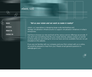 vgenii.com: vGenii, LLC
XenDesktop Virtualization to Scale