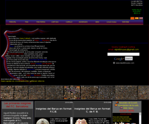 elpetitmuseu.com: Pins, insignies i escuts del Barça, FC Barcelona, en el PETIT MUSEU del Pin del Barça d'en VICENÇ CODINACH.
Web dedicada al col·leccionisme de pins, insignies, escuts, cartells, penyes... del Barça.