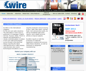 eurowiremagazine.com: EuroWire - The International Magazine for the Wire & Cable Industries - Home
