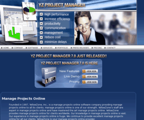 manageprojectsonline.com: Manage Projects Online
Online project management software, software project management, project software, project management software, and online project management.