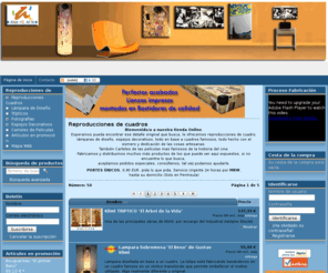 algomasquearte.es: Algo Mas Que Arte - Reproducciones de cuadros, espejos decorativos, copias de cuadros famosos
Reproducciones de cuadros famosos de los principales pintores de la historia Van Gogh Gustav Klimt Modigliani Picasso Hopper. Copias de cuadros de gran calidad, espejos decorativos y lámparas de diseño, con motivos de cuadros famosos.