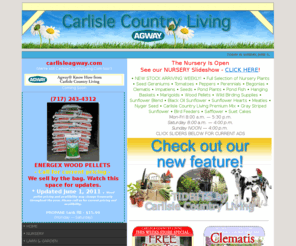 carlisleagway.com: Carlisle Country Living - Yankee Candle, gifts, pet supplies, gardening needs, Agway, and more.
