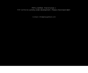 phpgettext.com: PHP GetText - PHPGetText.Com
PHP GetText - Fruit of a love