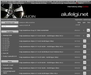 4x108.com: Alufelgi.net - felgi aluminiowe. Felgi Łódź
