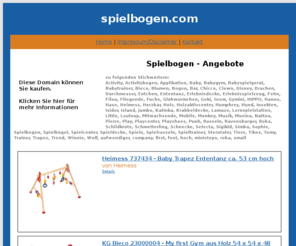 spielbogen.com: Spielbogen - spielbogen.com
