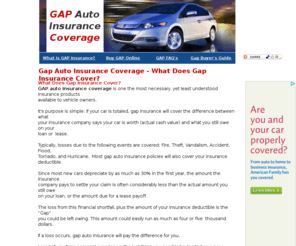 whatdoesgapinsurancecover.com: Gap Auto Insurance Coverage | What Does Gap Insurance Cover?
Losses due to the following events are covered: Fire, Theft, Vandalism, Accident, Flood, Tornado, and Hurricane, Most gap auto insurance policies will also cover your insurance deductible.