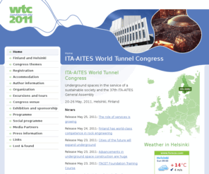 wtc11.org: ITA-AITES World Tunnel Congress - ITA-AITES World Tunnel Congress 2011
