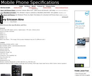 5zo.info: Mobile Phone Specifications
All Information About Cell Phone Specifications and Price Or Mobile Phone Tips, New Cell Phone, Price, Game, Themes, Ringtones, Wallpaper, tips.