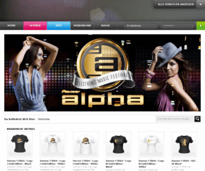 alpha-shirts.com: DJ Merchandise Official Onlineshop
#