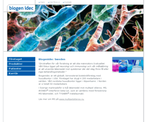 biogenidec.se: Biogen Idec Sverige - Welcome
Beskrivelse