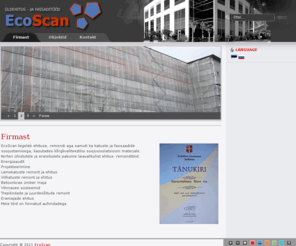 ecoscan.ee: EcoScan - Firmast
Joomla - the dynamic portal engine and content management system