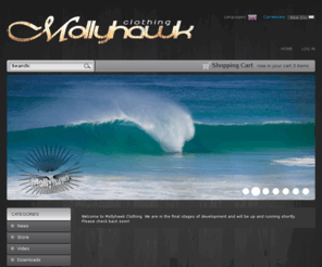 mollyhawk.net: Mollyhawk Apparel, mollyhawk.co.nz
Mollyhawk Apparel :  - Store Video Downloads News Mollyhawk molly hawk mollymawk Clothing Apparel Company tshirt shirt shorts Hat Surf Surfing Dive Landscape Island Photography Snowboarding Skate Shred Freediving Spearfishing Skateboarding Body Boarding Animals Birds Nature Spearfishing Video 