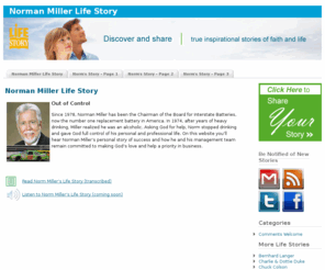 normanmillerstory.com: Norman Miller Life Story » Norman Miller Life Story
Out of Control