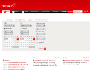 skywayexpress.biz: Skyways - Boka din flygresa här
Skyways flyger dig inom Sverige. Du flyger med oss från Terminal 3 på Stockholm-Arlanda