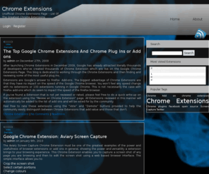 chrome-extension.com: Chrome Extensions
Unofficial Page Of Great Chrome Extensions You Should Try