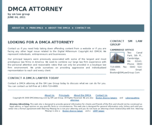 dmcaattorney.com: DMCA Attorney
DMCA Lawyer, DMCA Attorney, Take Down Lawyer, Internet Lawyer