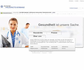 hausarzt-bda.de: Deutscher Hausärzteverband: Willkommen
Der Deutsche Hausärzteverband e. V. vertritt die berufspolitischen Interessen seiner über 32.000 Mitglieder auf Bundes- und Landesebene gegenüber Ärztekammern, Krankenkassen und Politik.