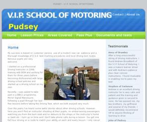 l-driver.co.uk: PUDSEY - V.I.P. SCHOOL OF MOTORING
Driving lessons by Andrew Broadbent ADI