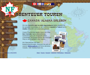 nfadventures.com: New Found Adventures
Wir die CANADA und ALASKA Spezialisten haben exklusiv für Sie spezielle Rundreisen an der Ostküste Canada´s, Yukon und in Alaska erkundet und zusammengestellt.Unsere Tourbücher sind komplett auf Ihre Bedürfnisse und Wünsche abgestimmt.