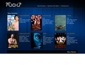 puneflicks.com: .: Pune Flicks :.
 Check out Pune movie listings and their showtimes to plan your movie outing in Pune. Movie theater show times and information to help you plan your movie ticket booking in Pune.