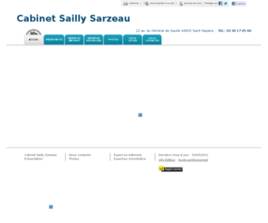 cabinetsailly-sarzeau.com: Expert en bâtiment - Cabinet Sailly Sarzeau à Saint Nazaire
Cabinet Sailly Sarzeau - Expert en bâtiment situé à Saint Nazaire vous accueille sur son site à Saint Nazaire