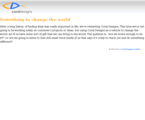 coraldesigns.com: Coral Designs - Web Development & Graphic Design
Standards-compliant web development and graphic design for the world from island of Trinidad at affordable prices.