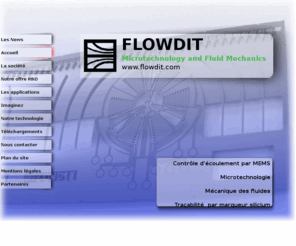 flowdit.com: Le contrôle d'écoulement par micro systèmes (MEMS)
microtechnology and fluid mechanics, microtechnologie et mécanique des fluides