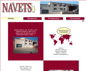 navetsmazo.com: Navets J.Mazo, S.A.
Navets J. Mazo, fabricante de navets, navetes, navetadoras y bridas.