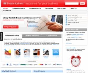 simplyinvoicefinance.com: Business Insurance - tailored cover with up to 50% no claims bonus
Compare business insurance including public liability, professional indemnity and landlord. Buy online or through our UK call centre.